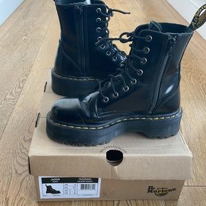 Dr. Martens Jadon Boots, Color Black